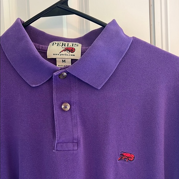 Perlis Purple Men's Polo Shirt - Picture 4 of 6